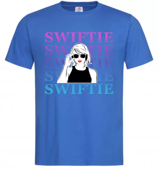 Мужская футболка Swiftie Ярко-синий фото