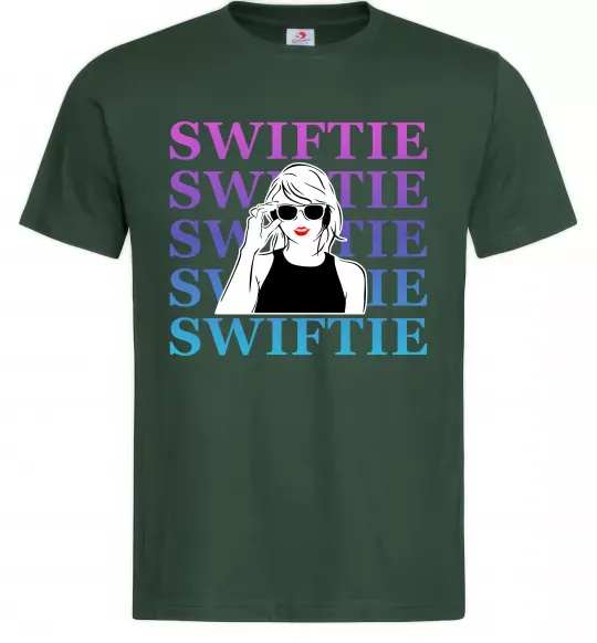 Мужская футболка Swiftie Темно-зеленый фото