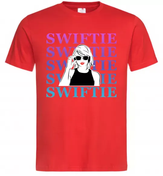 Мужская футболка Swiftie Красный фото