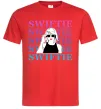 Мужская футболка Swiftie Красный фото