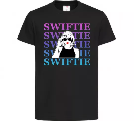 Детская футболка Swiftie Черный фото