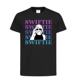 Детская футболка Swiftie Черный фото