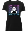 Жіноча преміум футболка Swiftie Чорний фото