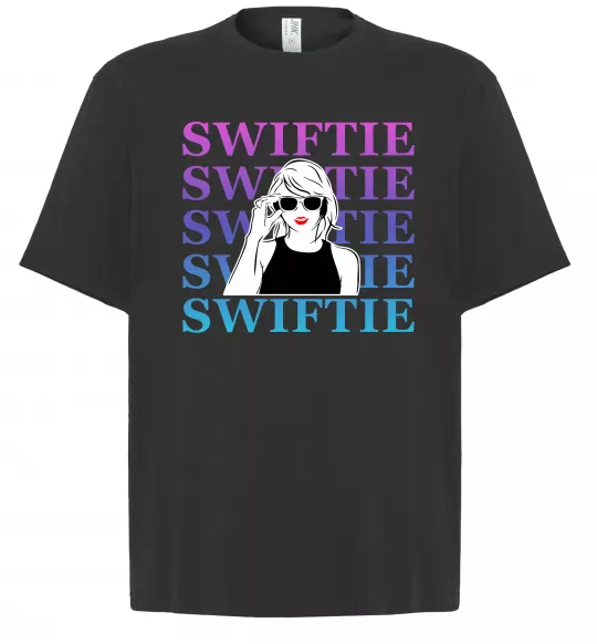 Футболка Оверсайз Swiftie Черный фото