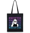 Еко-сумка Swiftie Чорний Еко-сумка Swiftie Чорний фото