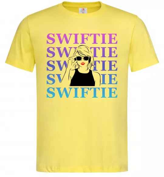 Мужская футболка Swiftie Лимонный фото