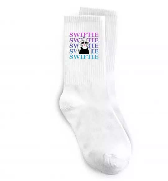 Носки Swiftie Белый фото