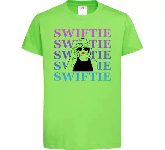 Детская футболка Swiftie Лаймовый фото