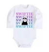Дитячий бодік Swiftie Білий фото