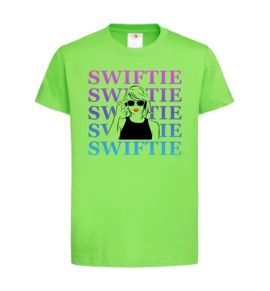 Детская футболка Swiftie Лаймовый фото