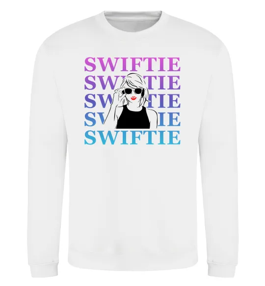 Свитшот Swiftie Белый фото