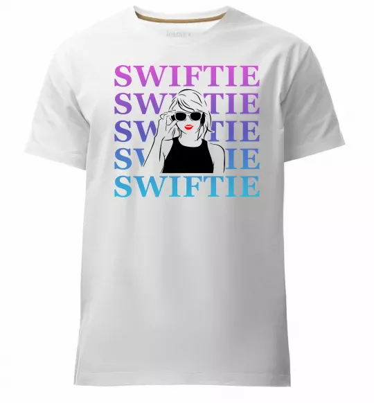 Чоловіча преміум футболка Swiftie Білий фото