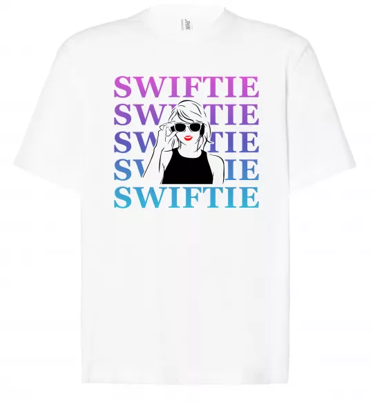 Футболка Оверсайз Swiftie Белый фото
