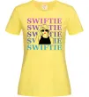 Жіноча футболка Swiftie Лимонний фото