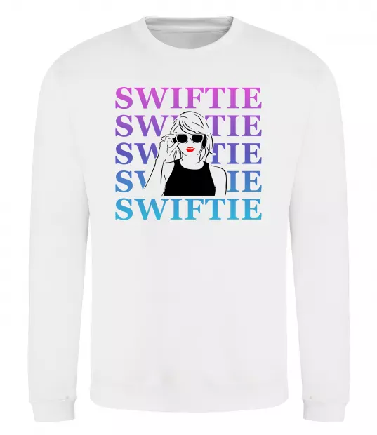 Свитшот Swiftie Белый фото