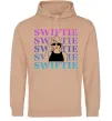 Мужская толстовка (худи) Swiftie Песочный фото