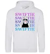 Женская толстовка (худи) Swiftie Серый меланж фото