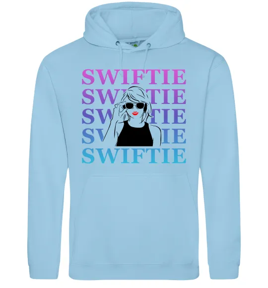 Женская толстовка (худи) Swiftie Голубой фото
