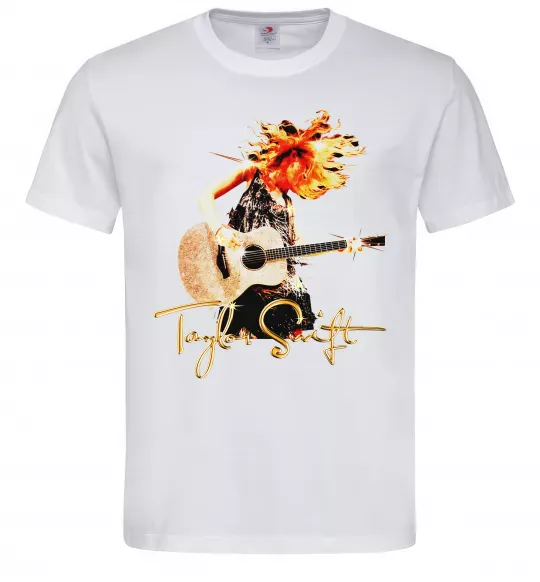 Чоловіча футболка Taylor Swift Star Білий фото