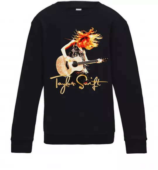 Дитячий світшот Taylor Swift Star Чорний фото