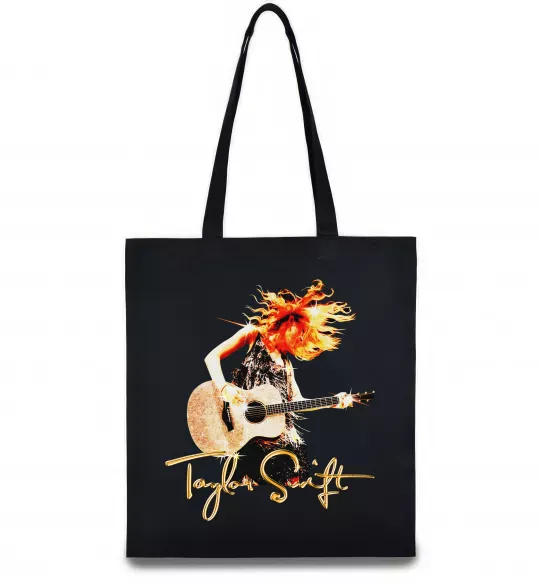 Еко-сумка Taylor Swift Star Чорний фото