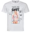 Мужская футболка Just be yourself Taylor Swift Белый фото