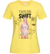 Жіноча футболка Just be yourself Taylor Swift Лимонний фото