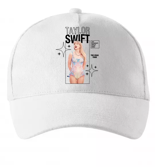 Кепка Just be yourself Taylor Swift Білий фото