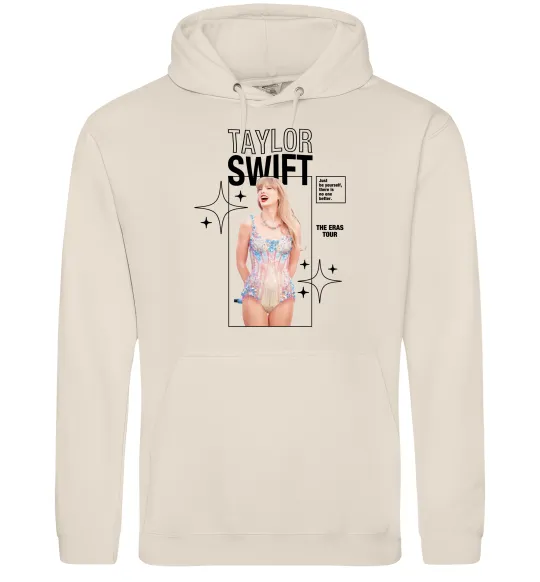 Женская толстовка (худи) Just be yourself Taylor Swift Таш фото