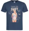 Мужская футболка Just be yourself Taylor Swift Темно-синий фото