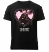 Чоловіча преміум футболка Taylor Swift heart Чорний фото