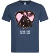 Чоловіча футболка Taylor Swift heart Темно-синій фото