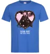 Чоловіча футболка Taylor Swift heart Яскраво-синій фото
