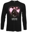 Лонгслів Taylor Swift heart Чорний фото