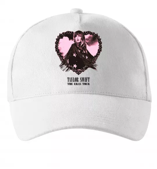 Кепка Taylor Swift heart Белый фото