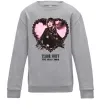 Детский Свитшот Taylor Swift heart Серый меланж фото