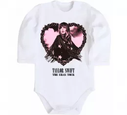 Детский боди Taylor Swift Speak now Белый фото