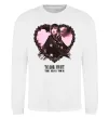 Світшот Taylor Swift heart Білий фото