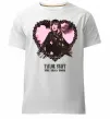 Чоловіча преміум футболка Taylor Swift heart Білий фото