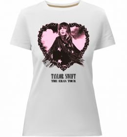 Жіноча преміум футболка Taylor Swift heart