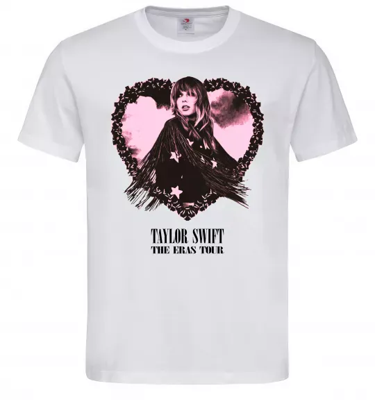 Чоловіча футболка Taylor Swift heart Білий фото