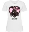 Жіноча футболка Taylor Swift heart Білий фото