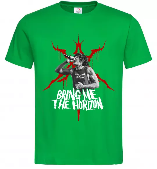 Мужская футболка Олівер Сайкс Зеленый фото