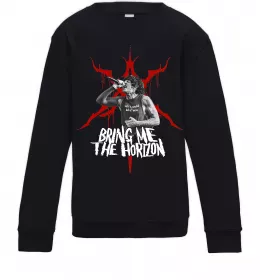 Детский Свитшот Олівер Сайкс Черный фото