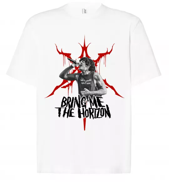 Футболка Оверсайз Олівер Сайкс Белый фото