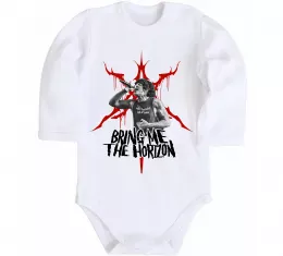 Детский боди Олівер Сайкс Белый фото