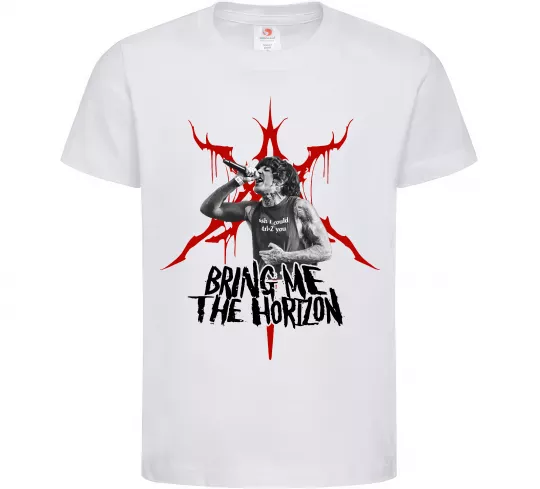 Детская футболка Олівер Сайкс Белый фото