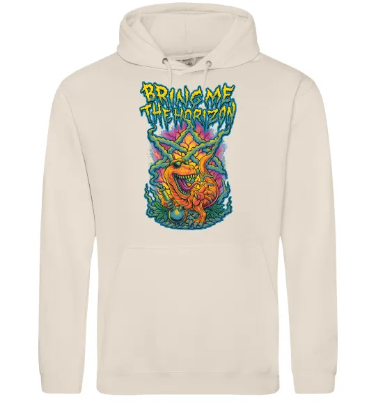 Мужская толстовка (худи) Weed dino Bring me the Horizon Таш фото