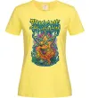 Жіноча футболка Weed dino Bring me the Horizon Лимонний фото
