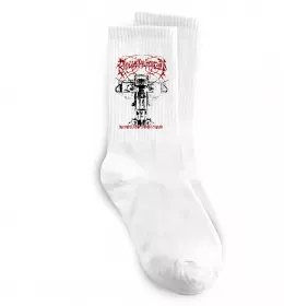 Носки Soul like a cemetery Белый фото